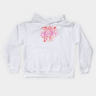 valentines day by chakibium Kids Hoodie